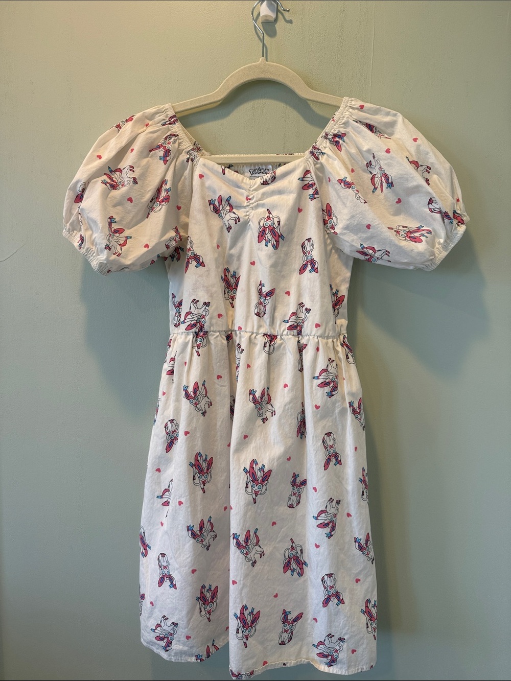 Pokemon Sylveon Dress, Girls XL, White
